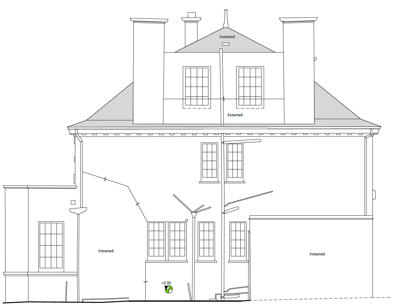 10_Existing side elevation 2